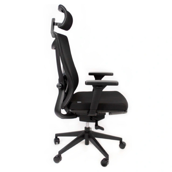 Офисное поворотное кресло Sparx fx-3 hacker black / black - фото 3