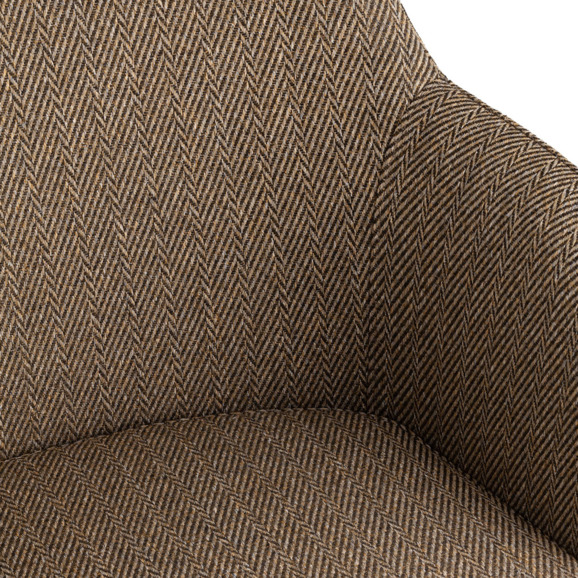 Стул обеденный Katys, оливково-бежевый, елочка - фото 8