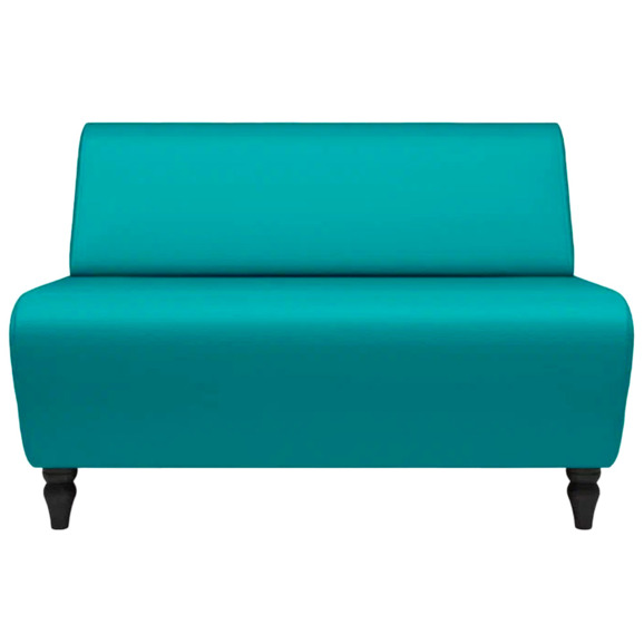 Диван Лотик, экокожа, бирюзовый - фото 2