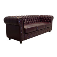 Фотография Диван Честер, трехместный, бордовый от производителя ChiedoCover, картинка продукции, реальное фото товара Настоящее фото товара Диван Честер, трехместный, бордовый, произведённого компанией ChiedoCover