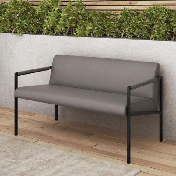 Диван Номик, уличная ткань, серый - фото 3