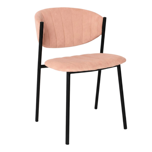 Стул Мюнхен, велюр Велютто 65, каркас металл черный - фото 1