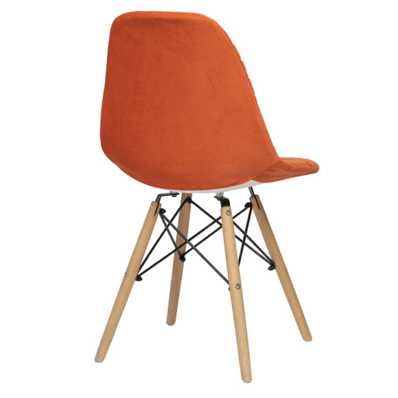 Чехол Е07 на стул Eames, кирпичный - фото 2