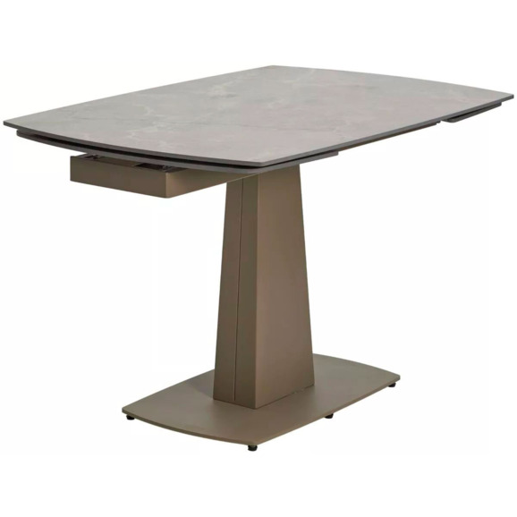 Стол BALDE MATT LATTE STONE SOLID CERAMIC/ TAUPE - фото 1