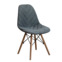 Настоящее фото товара Чехол Е03 на стул Eames, серый, произведённого компанией ChiedoCover