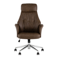 Фотография Кресло офисное Neo, коричневый, экокожа Фотография товара Кресло офисное Neo, коричневый, экокожа от компании ChiedoCover.
