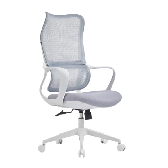 Офисное поворотное кресло Sparx fx-25 ventura white / white - фото 1