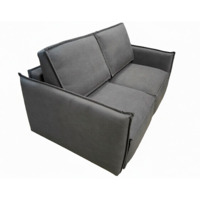 Фотография Диван-трансформер Рум двухместный, серый от производителя ChiedoCover, картинка продукции, реальное фото товара Настоящее фото товара Диван-трансформер Рум двухместный, серый, произведённого компанией ChiedoCover