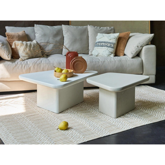 Журнальный столик Куб, бежевый - фото 9