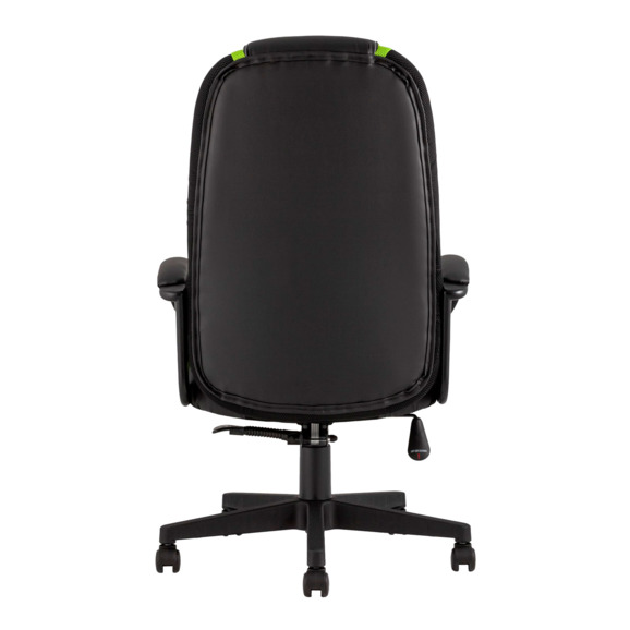Кресло игровое TopChairs ST-CYBER 9 черный/зеленый - фото 3