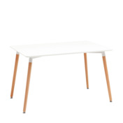 Фотография товара Стол обеденный OSLO NEW, 120*80, белый от компании ChiedoCover.