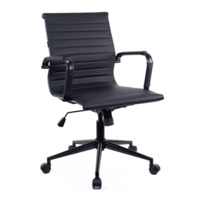 Настоящее фото товара Офисное кресло Leo Black T, произведённого компанией ChiedoCover