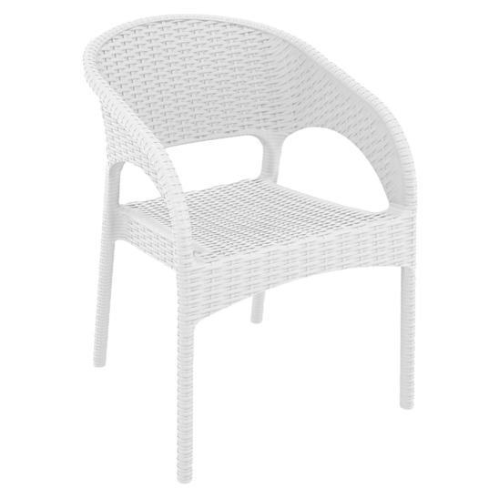 Кресло пластиковое плетеное Panama - фото 1