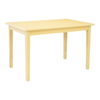 Настоящее фото товара Стол раздвижной Прото, массив бука, бежевый, произведённого компанией ChiedoCover