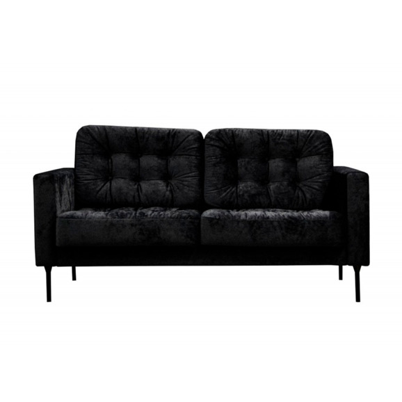 Диван Клик двухместный, чёрный - фото 2