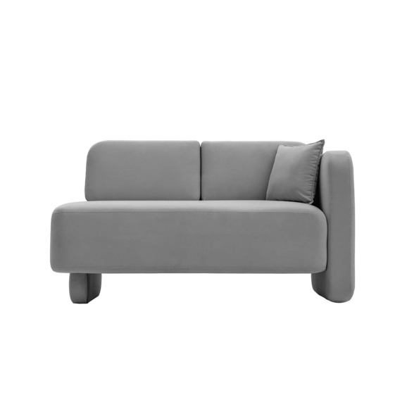 Кушетка-диван Хьюст-1, серый - фото 2