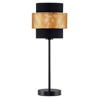 Настоящее фото товара Лампа настольная Винс Джела, чёрная, произведённого компанией ChiedoCover