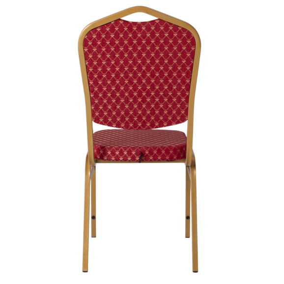 Стул Хит 20, жаккард Виолетта Бордо 703/2, каркас золото - фото 8