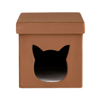 Фотография товара Пуф складной с ящиком Store Pet коричневый от компании ChiedoCover.