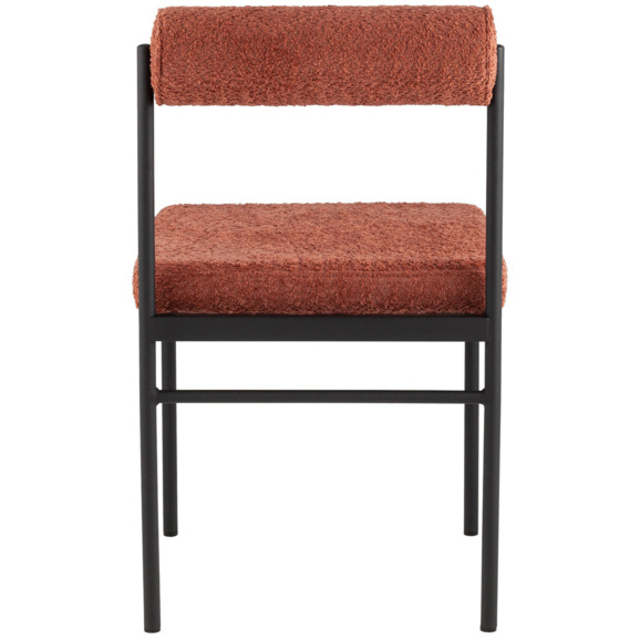 Стул обеденный Балла, букле, коралловый Стул обеденный Балла, букле, коралловый - фото 4