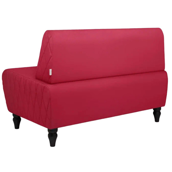 Диван Лотик, экокожа, красный - фото 3