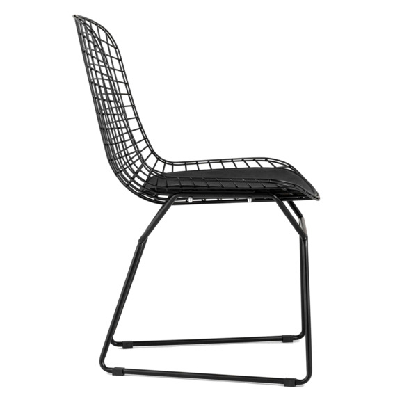 Стул обеденный Bertoia черный  - фото 2