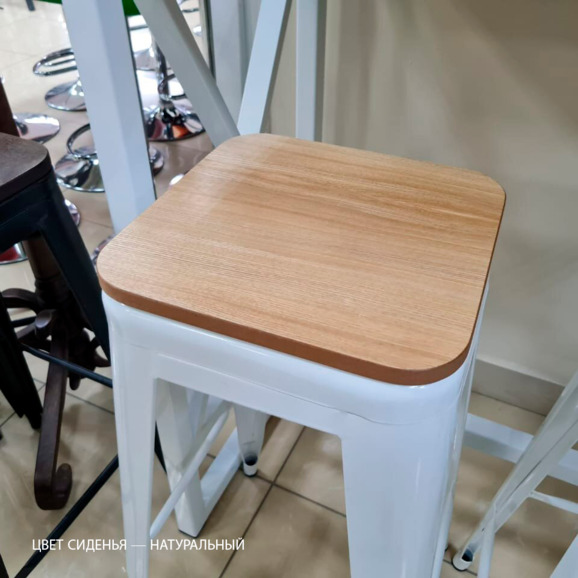 Кресло Tolix Wood Style, цвет по RAL - фото 4