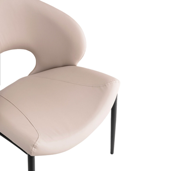 Стул Вивьен, экокожа, светло-бежевый Стул Вивьен, экокожа, светло-бежевый - фото 5