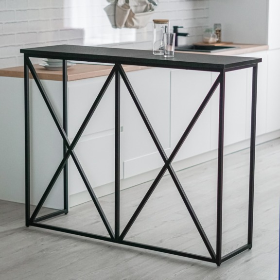 Фотография в интерьере товара Барный стол Леморей, столешница пластик HPL 0426 от компании ChiedoCover.