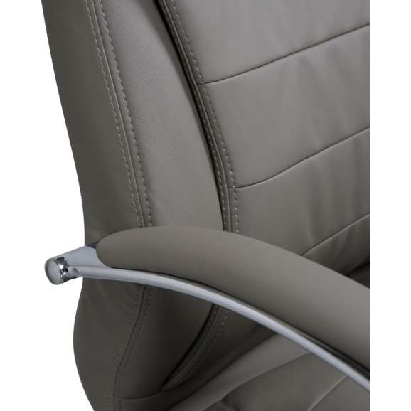 Офисное кресло для руководителей Линдон, серый - фото 8