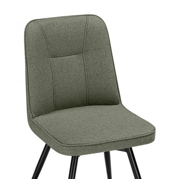 Стул на металлокаркасе Texas 3 поворотный светло-зеленый / черный Стул на металлокаркасе Texas 3 поворотный светло-зеленый / черный - фото 5