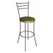 Фотография товара Стул Helmet, каркас серебро, экокожа желтый от компании ChiedoCover.