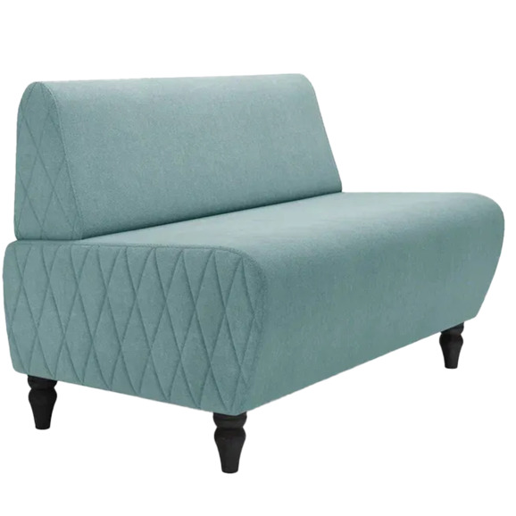 Диван Лотик, велюр, светло-зеленый - фото 1