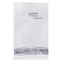 Настоящее фото товара Шампунь одноразовый COMFORT LINE, 10 мл, произведённого компанией ChiedoCover