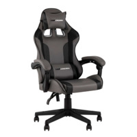 Настоящее фото товара Кресло спортивное TopChairs Commander серо-черный, произведённого компанией ChiedoCover