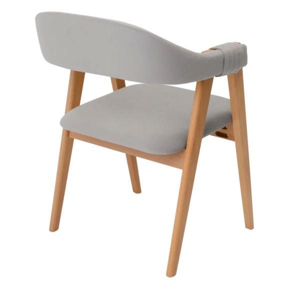 Полукресло Дольче, велюр Велютто 52, каркас бук - фото 4