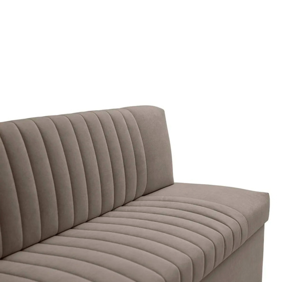 Диван для кухни Итан 1680, коричневый - фото 4