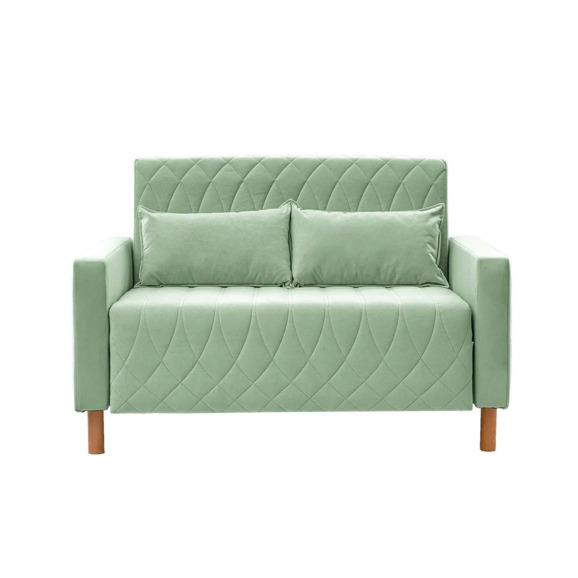 Диван-кровать Митчел Лео 122, светло-зеленый - фото 2