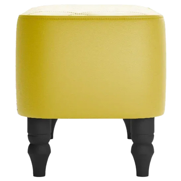 Банкетка Лотик, экокожа, желтый - фото 3