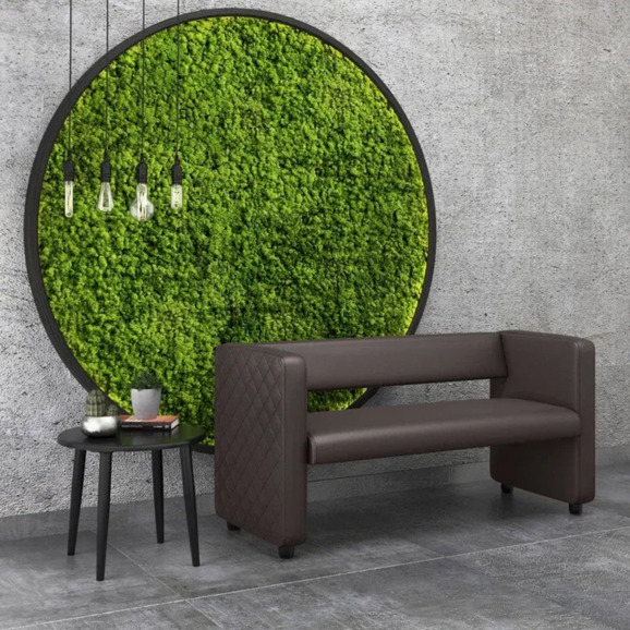 Диван Тепал, экокожа, коричневый - фото 6