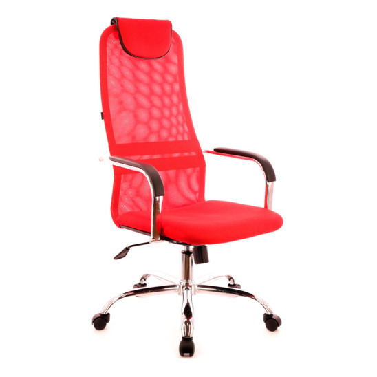 Кресло EP-708 TM, сетка красная - фото 1