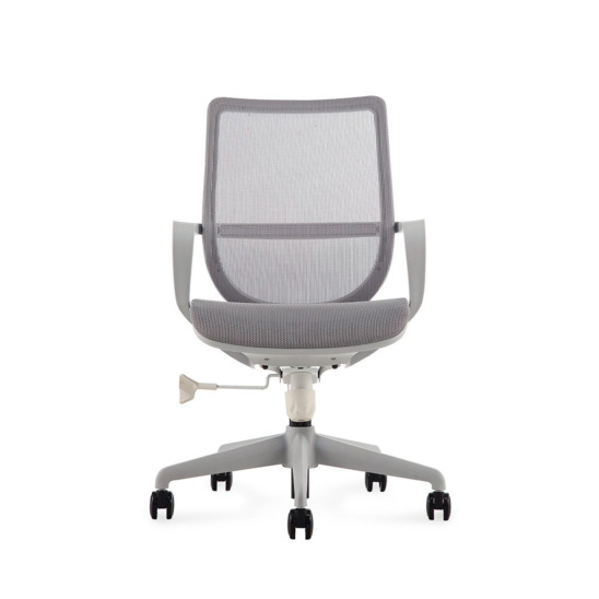 Кресло офисное / Гэлакси gray LB / серый пластик / серая сетка / серая сетка - фото 2