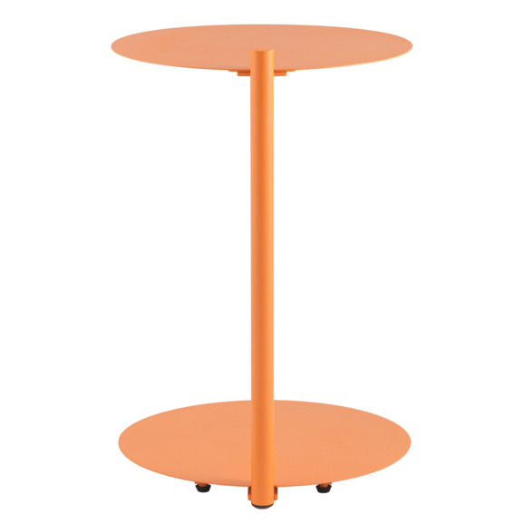 Столик журнальный Siesta, металл, оранжевый - фото 4