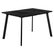 Фотография товара Стол Dublin раскладной, чёрный мрамор от компании ChiedoCover.