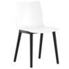 Стул Rune, белый, черный