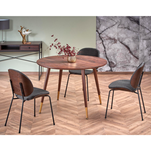 Стол Praxis, орех, золото - фото 7