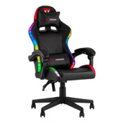 Фотография товара Кресло спортивное ТопЧеирс Друид черный от компании ChiedoCover.