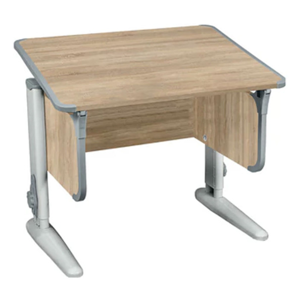 Стол-парта регулируемый Cabaret, серый, дуб сонома - фото 1