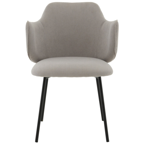 Стул Джиннет NEW, велюр, светло-серый - фото 2