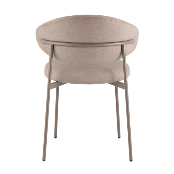 Стул Эван, велюр, каркас бежевый - фото 3